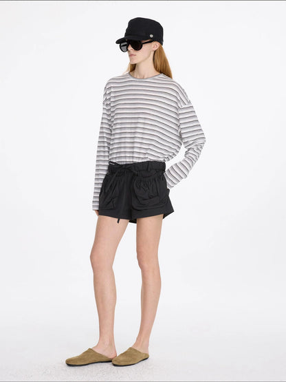 LYUOCHENG Nylon Drawstring Waist Casual Shorts