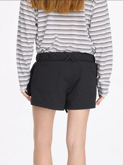 LYUOCHENG Nylon Drawstring Waist Casual Shorts