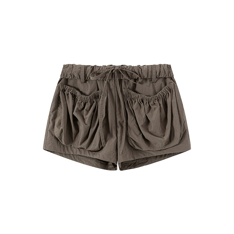 LYUOCHENG_Nylon_Drawstring_Waist_Casual_Shorts_MISSTT