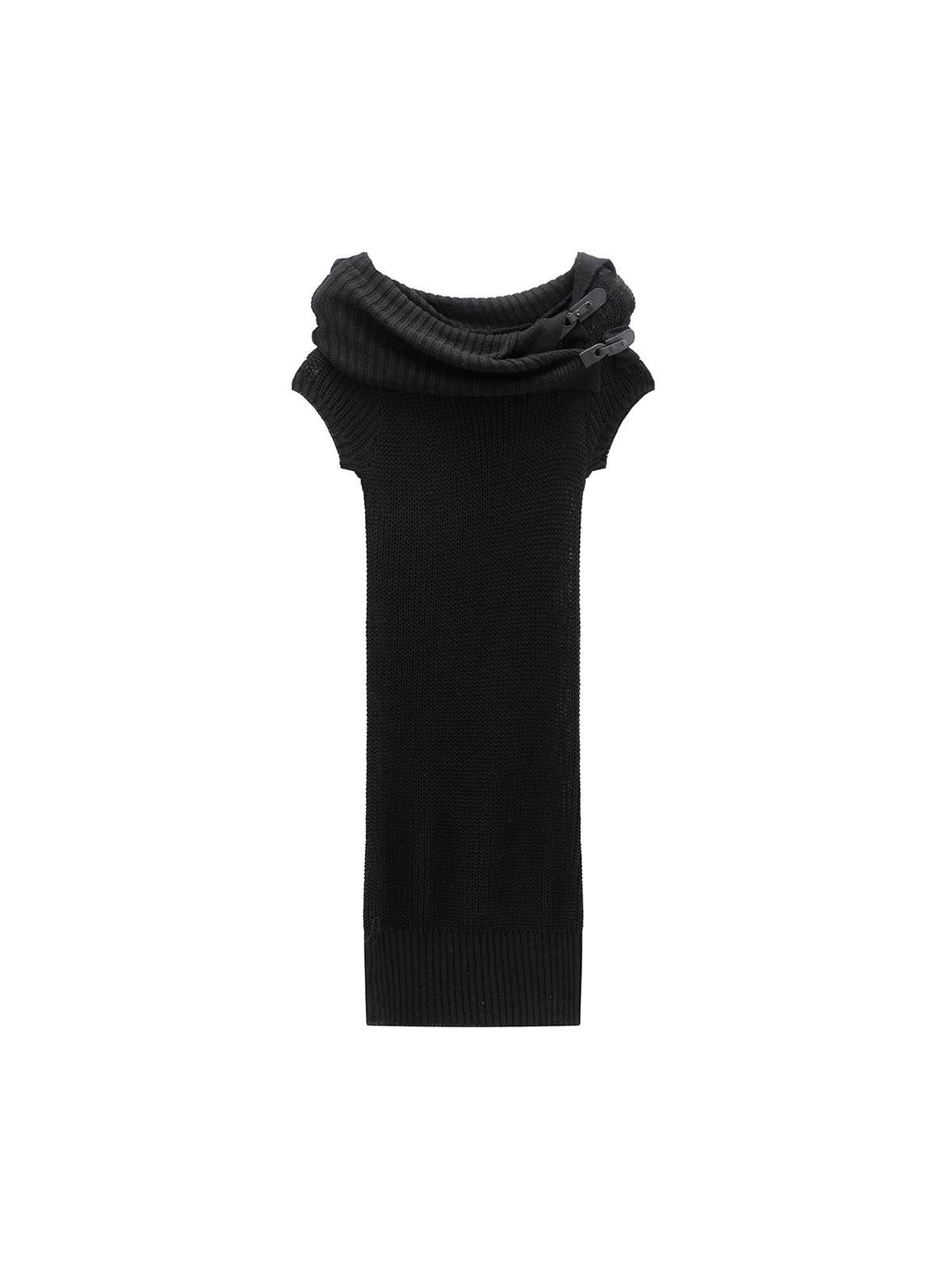 LYUOCHENG Oversized Collar Knit Top