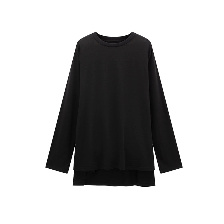 LYUOCHENG_Oversized_Split_Hem_Tee_In_Tencel_Cotton_Blend_MISSTT