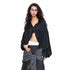 LYUOCHENG_Plaid_Double_Collar_Buttoned_Midlength_Loose_Women&