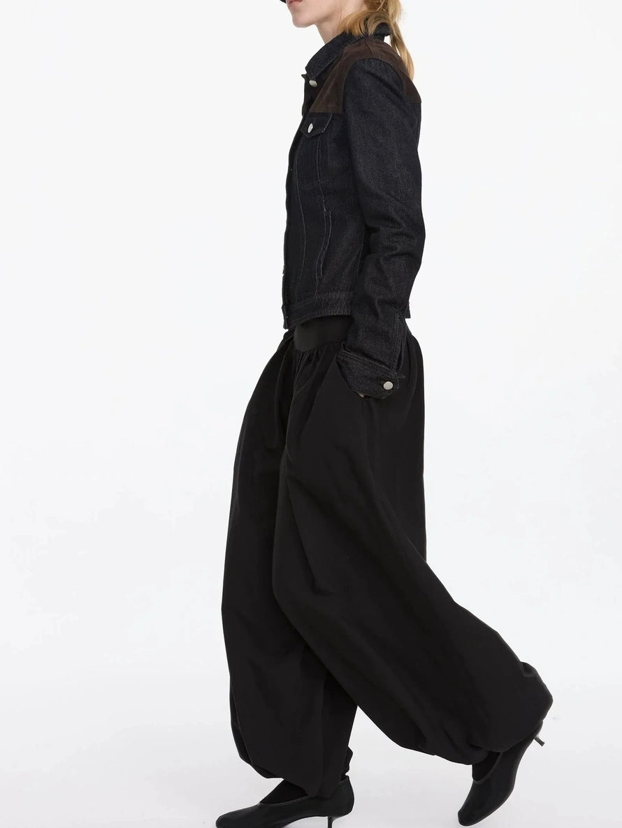 LYUOCHENG Pleated Balloon Pants