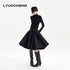 LYUOCHENG_Pleated_Flared_A_Line_Low_Waist_Wool_Blend_Women&
