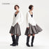 LYUOCHENG_Pleated_Flared_A_Line_Low_Waist_Wool_Blend_Women&