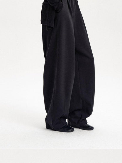 LYUOCHENG Pleated Solid Cropped Balloon Women&