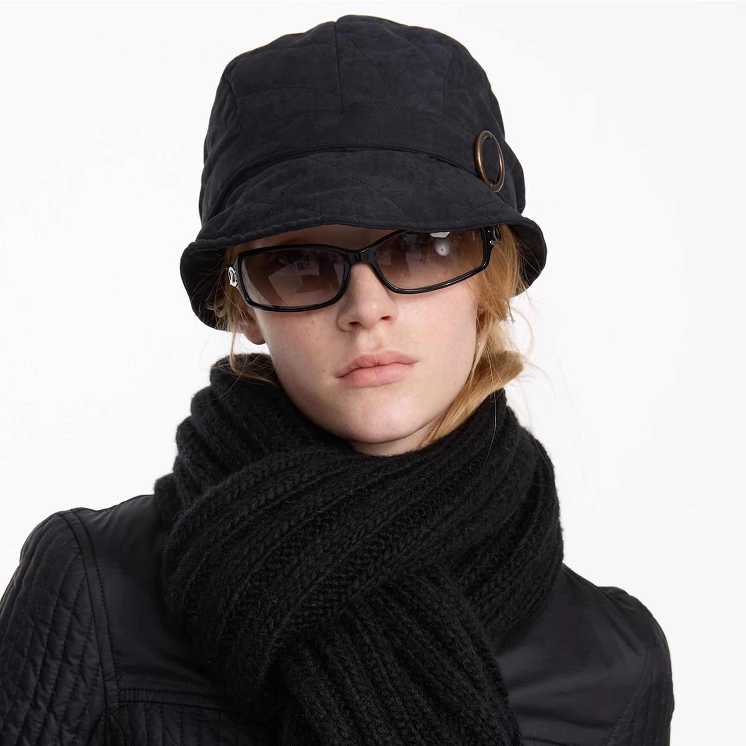 LYUOCHENG_Quilted_Cotton_Short_Brimmed_Cap_MISSTT