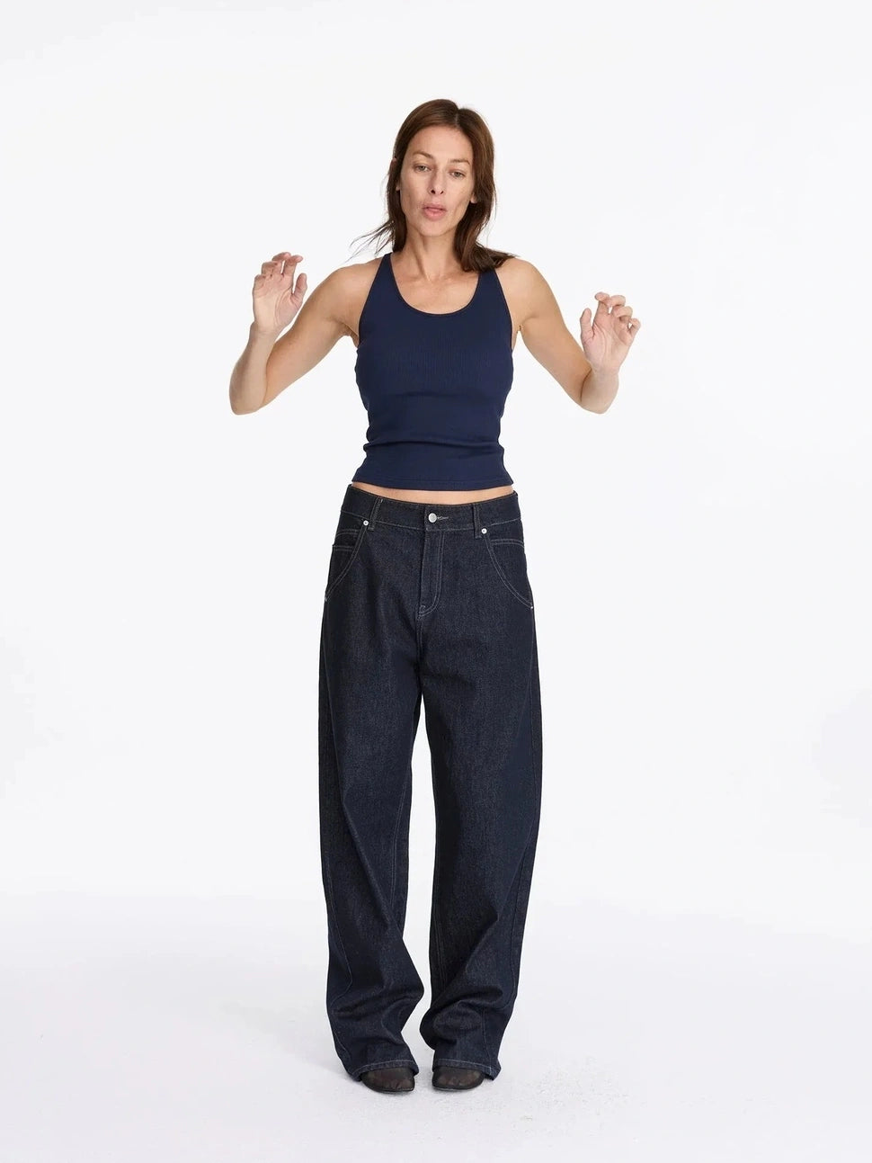 LYUOCHENG Raw Selvedge Denim Jeans