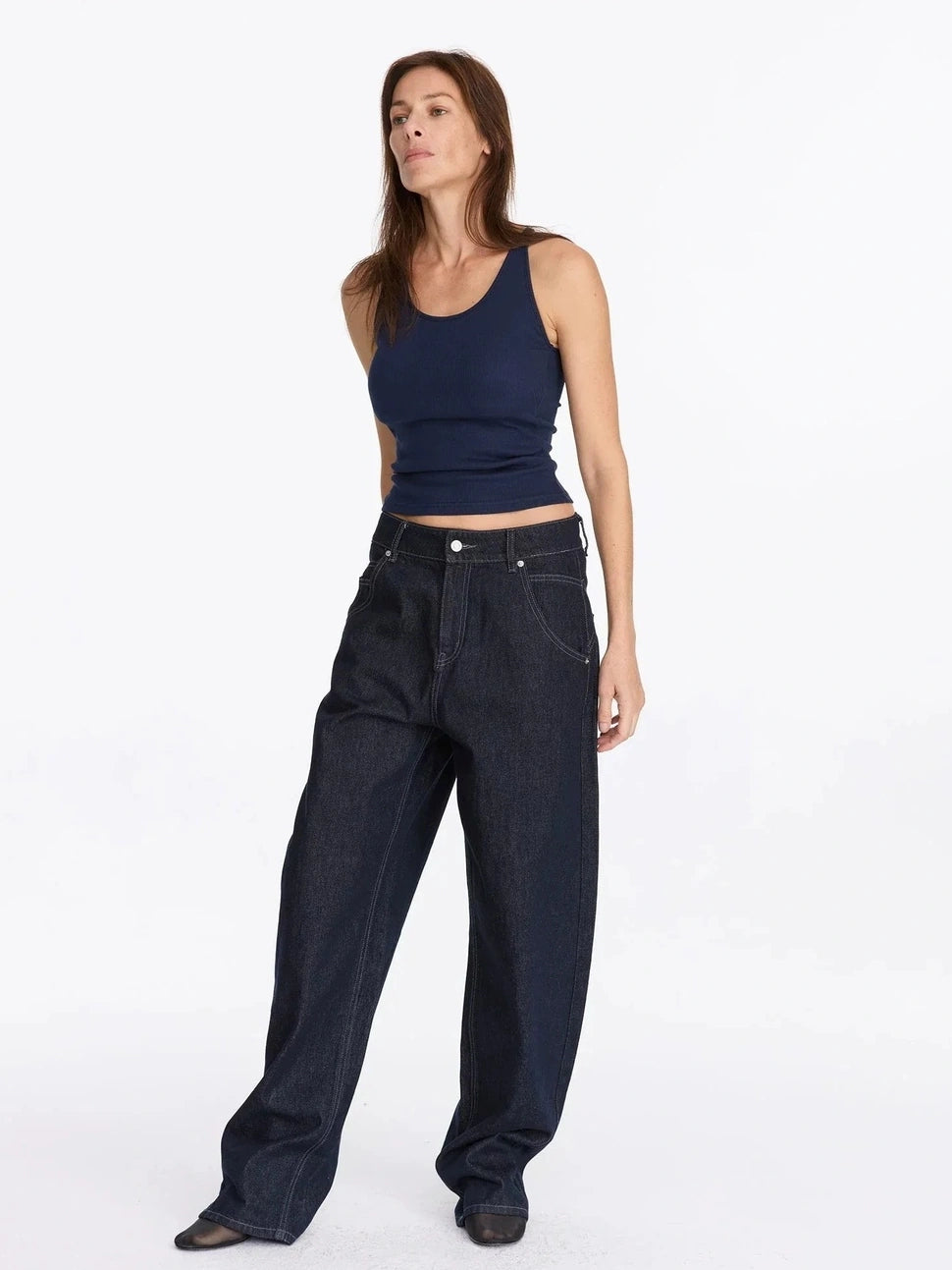 LYUOCHENG Raw Selvedge Denim Jeans