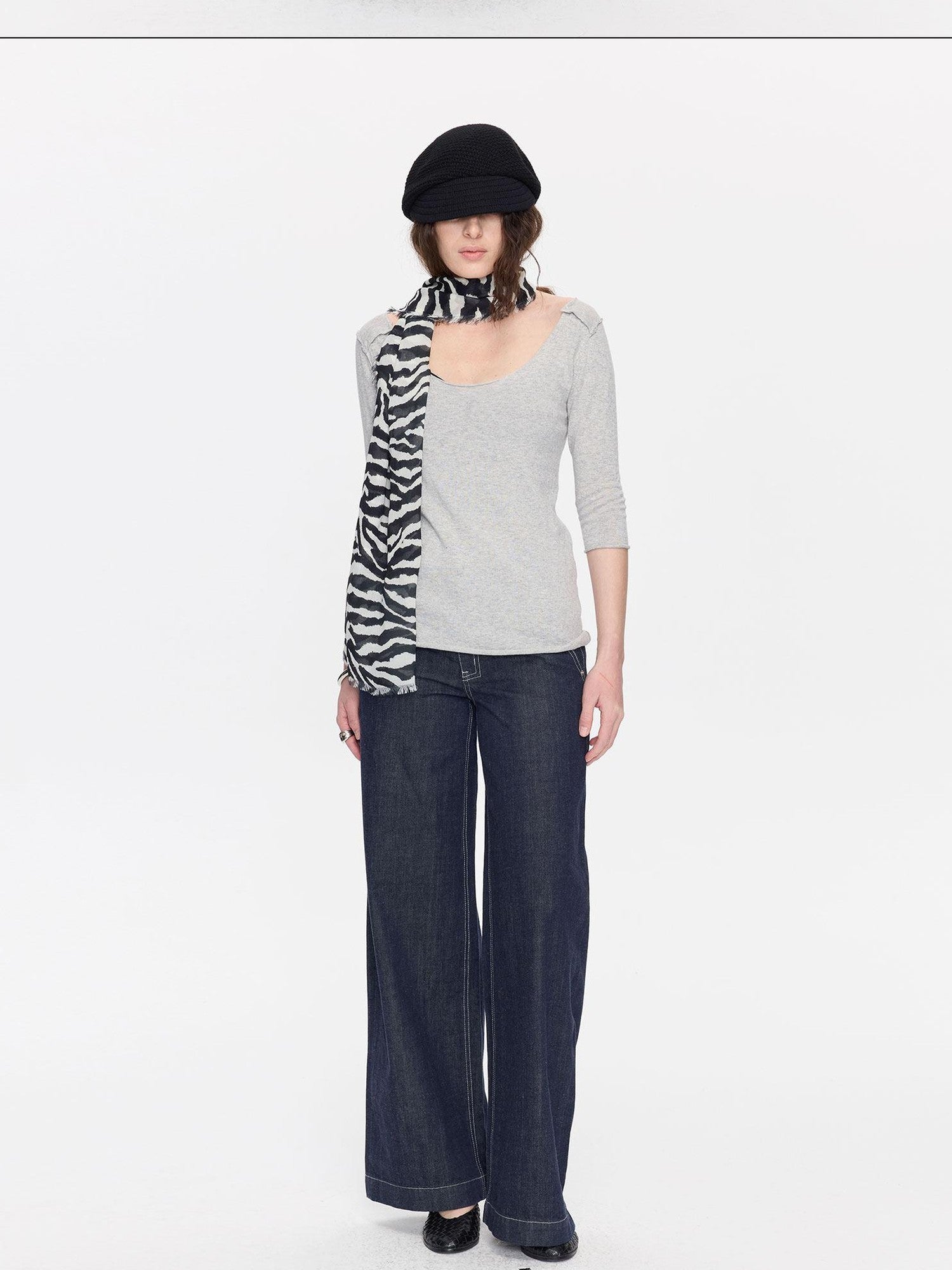 LYUOCHENG Red Selvedge Button Fly Low Rise Durable Women&