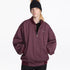 LYUOCHENG_Reversible_Plaid_Baseball_Jacket_In_Khaki_And_Purple_MISSTT