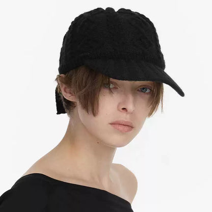LYUOCHENG_Ribbed_Knit_Equestrian_Baseball_Cap_MISSTT