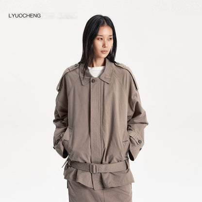 LYUOCHENG_Sand_Wash_Utility_Lyocell_Cotton_Women&