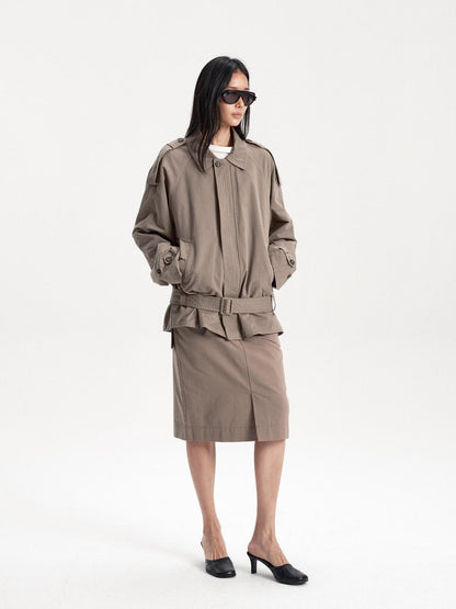 LYUOCHENG Sand Wash Utility Lyocell Cotton Women&