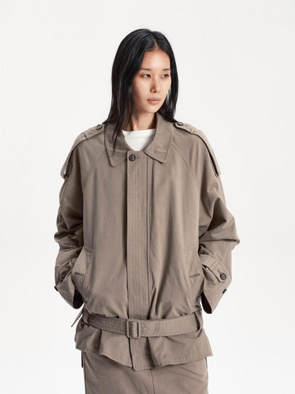 LYUOCHENG Sand Wash Utility Lyocell Cotton Women&