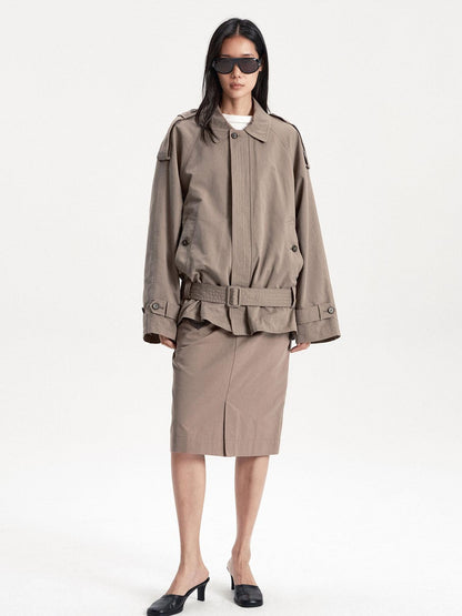LYUOCHENG Sand Wash Utility Lyocell Cotton Women&