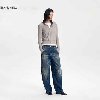 LYUOCHENG_Slim_Fit_Solid_Fleece_Lined_Women&
