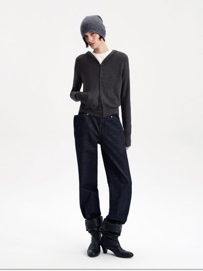 LYUOCHENG Slim Fit Solid Fleece Lined Women&