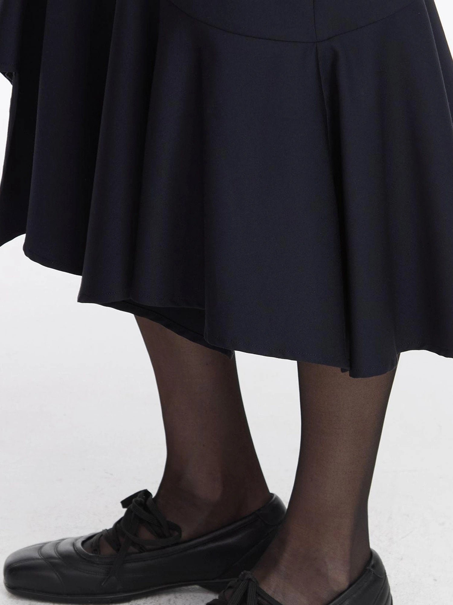 LYUOCHENG Soft Sponge Tie Up Ballet Flat