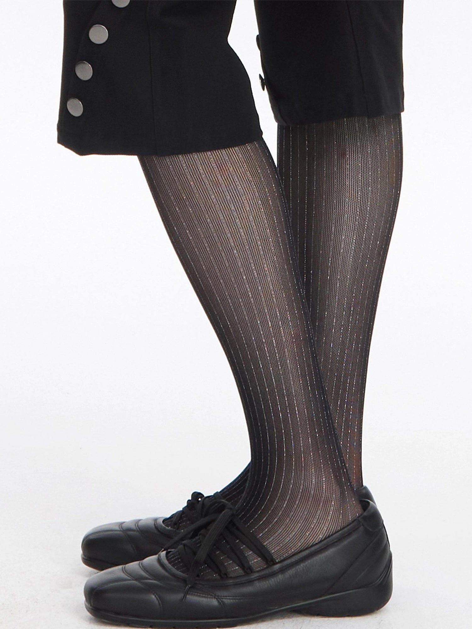 LYUOCHENG Soft Sponge Tie Up Ballet Flat