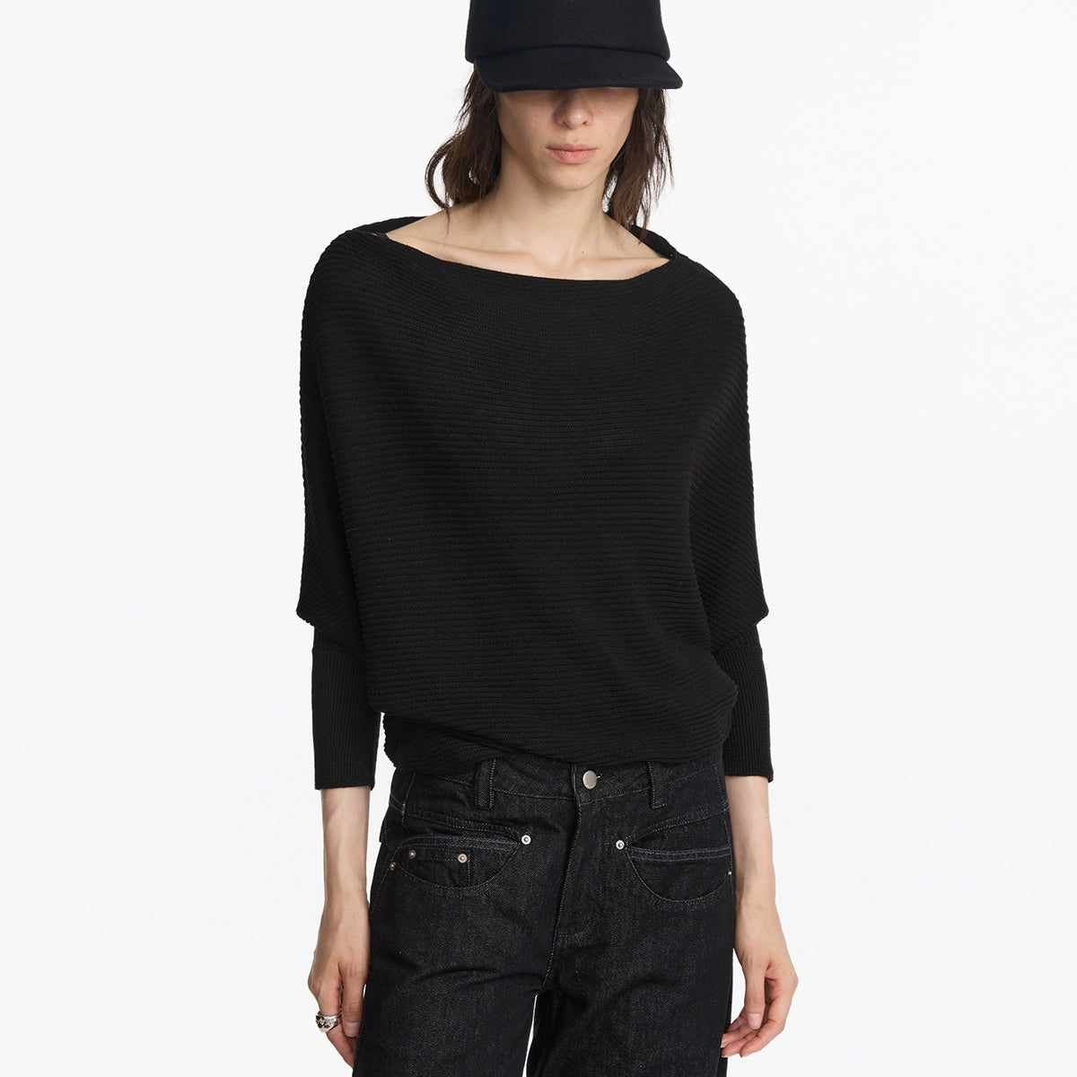 LYUOCHENG_Soft_Wool_Blend_Batwing_Sleeve_Off_Shoulder_Sweater_MISSTT