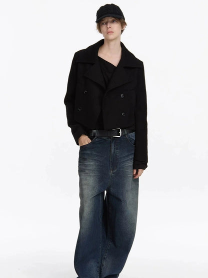 LYUOCHENG Spongy Ribbed Leather Ballet Flats