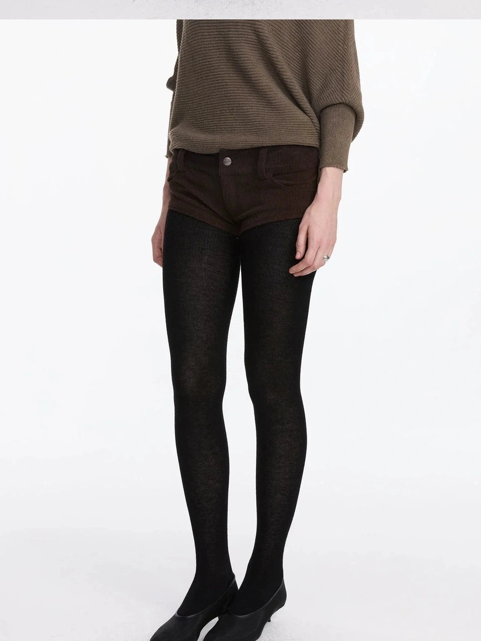 LYUOCHENG Stretch Wool Blend Tights