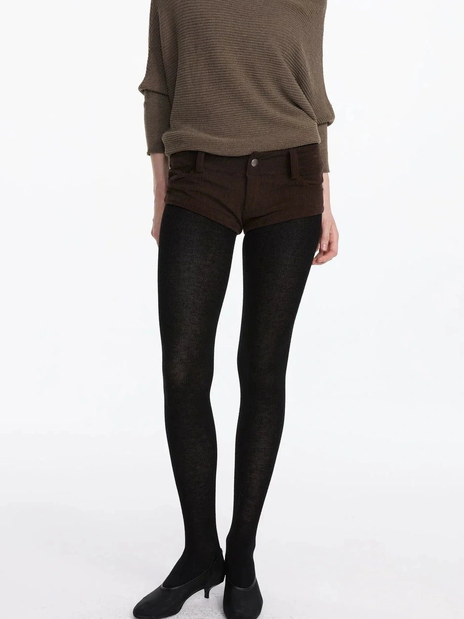 LYUOCHENG Stretch Wool Blend Tights