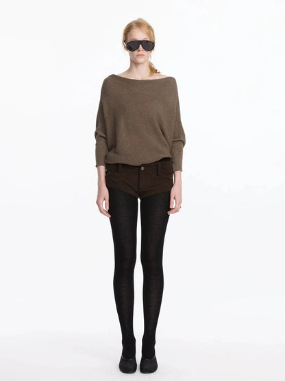 LYUOCHENG Stretch Wool Blend Tights