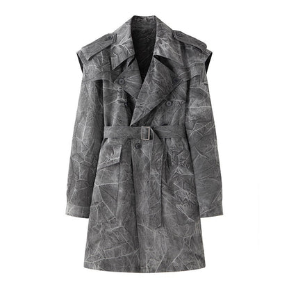 LYUOCHENG_Textured_Double_Breasted_Mid_Length_Notched_Lapel_Women&