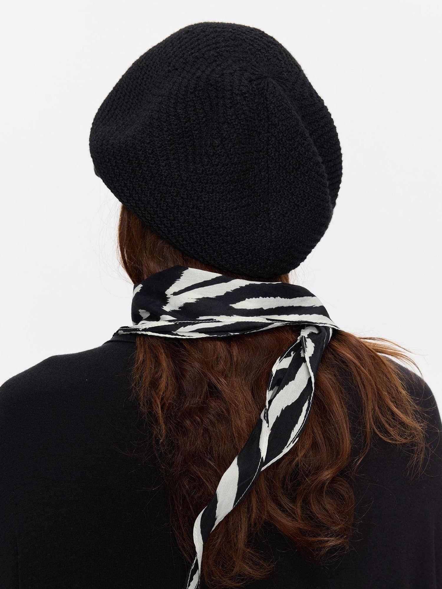 LYUOCHENG Textured Twill Adjustable Slouchy Beanie Women&