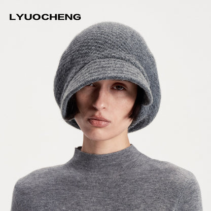 LYUOCHENG_Textured_Wide_Brim_Stitched_Slouchy_Women&