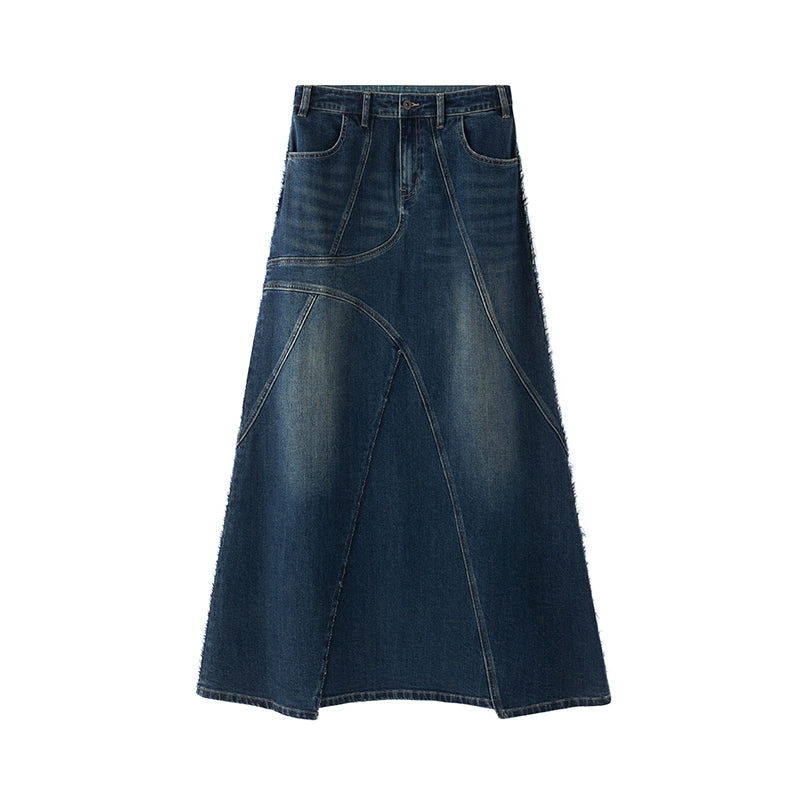 LYUOCHENG_Two_Tone_Distressed_Denim_Maxi_Skirt_MISSTT