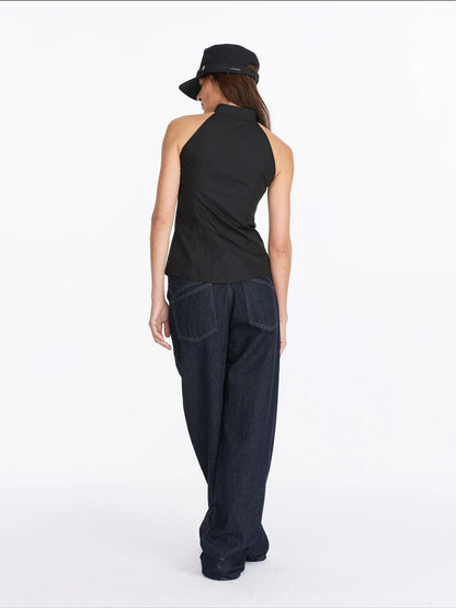 LYUOCHENG Two Way Detachable Zip Jacket