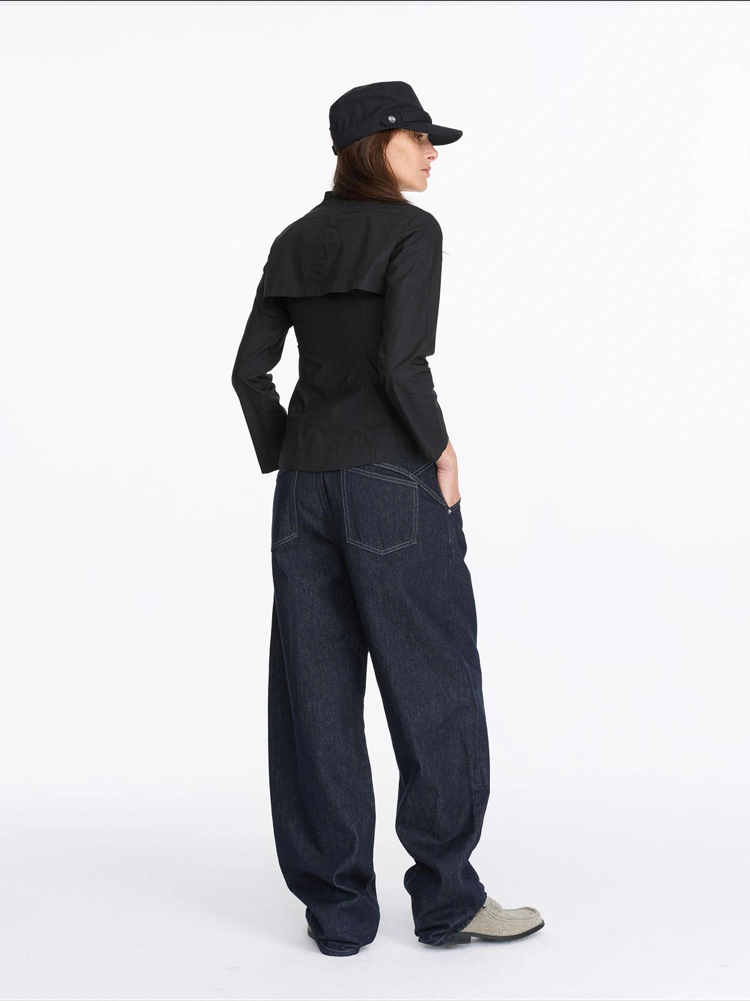 LYUOCHENG Two Way Detachable Zip Jacket