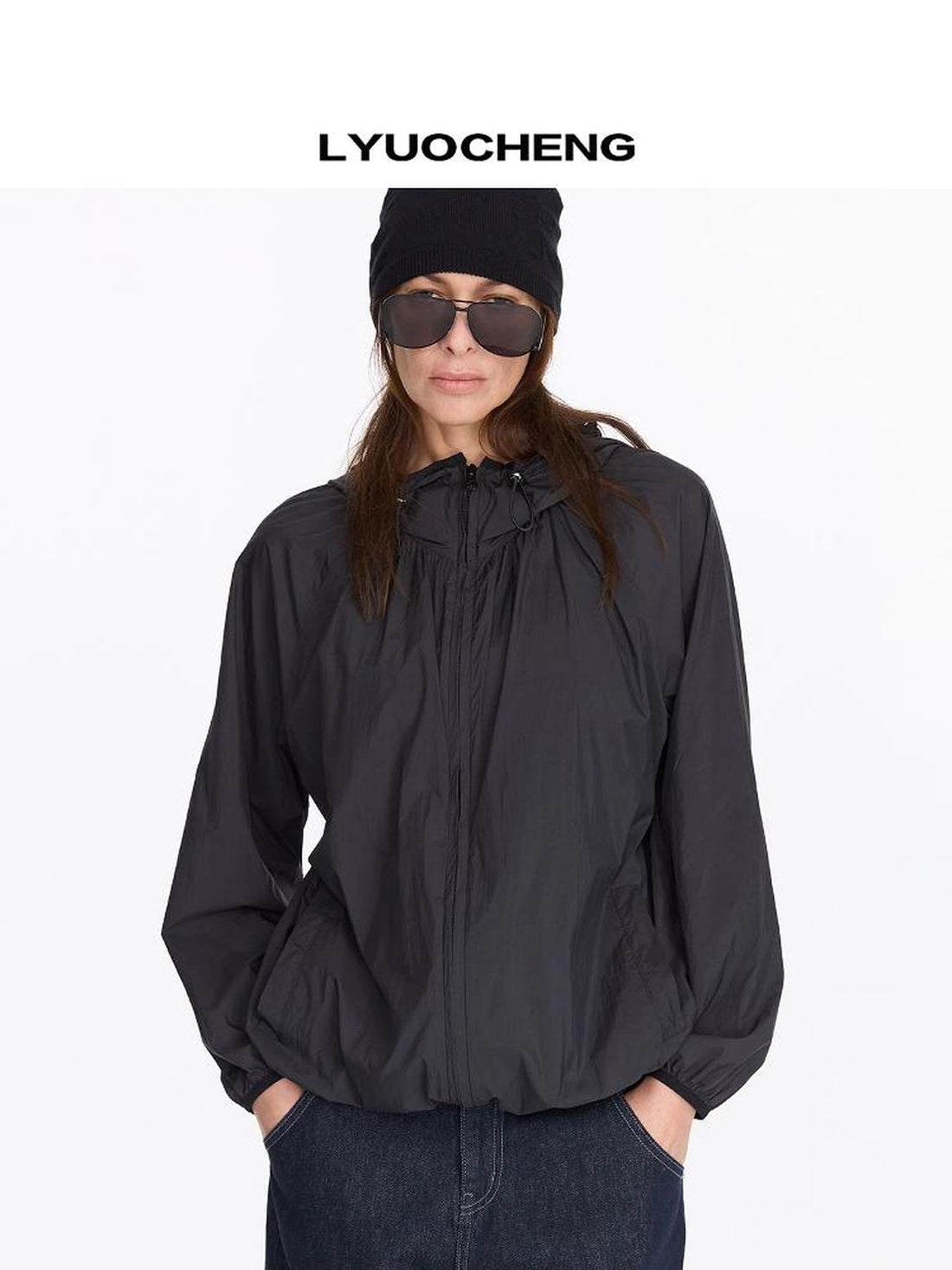 LYUOCHENG Unisex Hooded Sun Protection Jacket