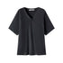 LYUOCHENG_V-Neck_Loose_Tee_With_Cooling_Tencel_Blend_MISSTT