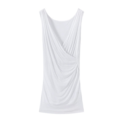 LYUOCHENG_V-Neck_Pleated_Tank_Top_In_Tencel_MISSTT