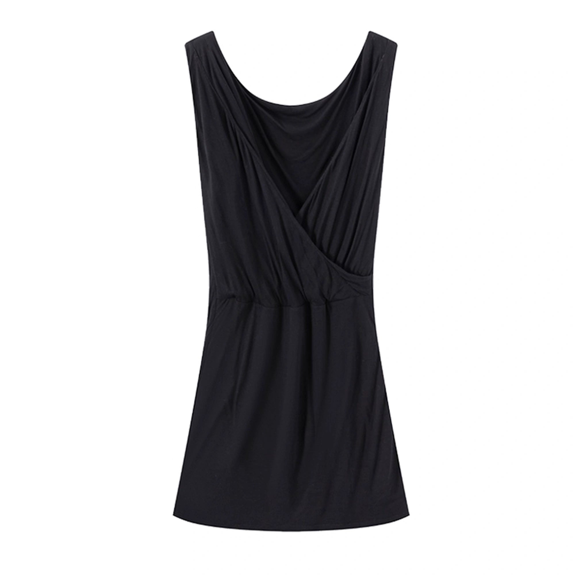 LYUOCHENG_V-neck_Pleated_Tencel_Vest_MISSTT