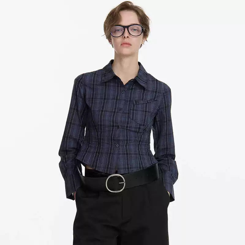 LYUOCHENG_Vintage_Checked_Short_Fit_Shirt_MISSTT
