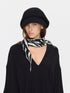 LYUOCHENG White Animal Print Rectangular Women&