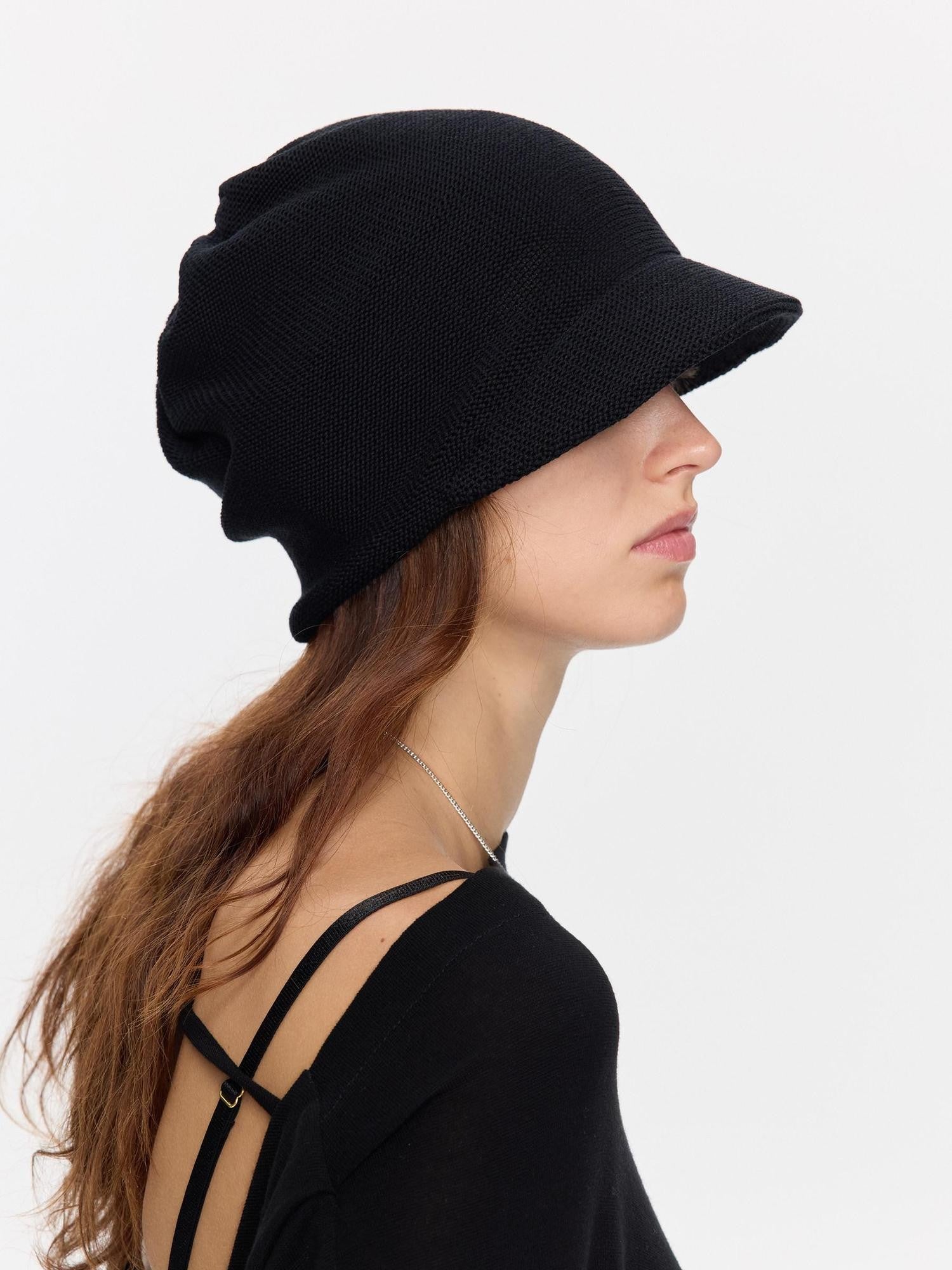 LYUOCHENG Wide Brim Knitted Turban Style Adjustable Breathable Women&