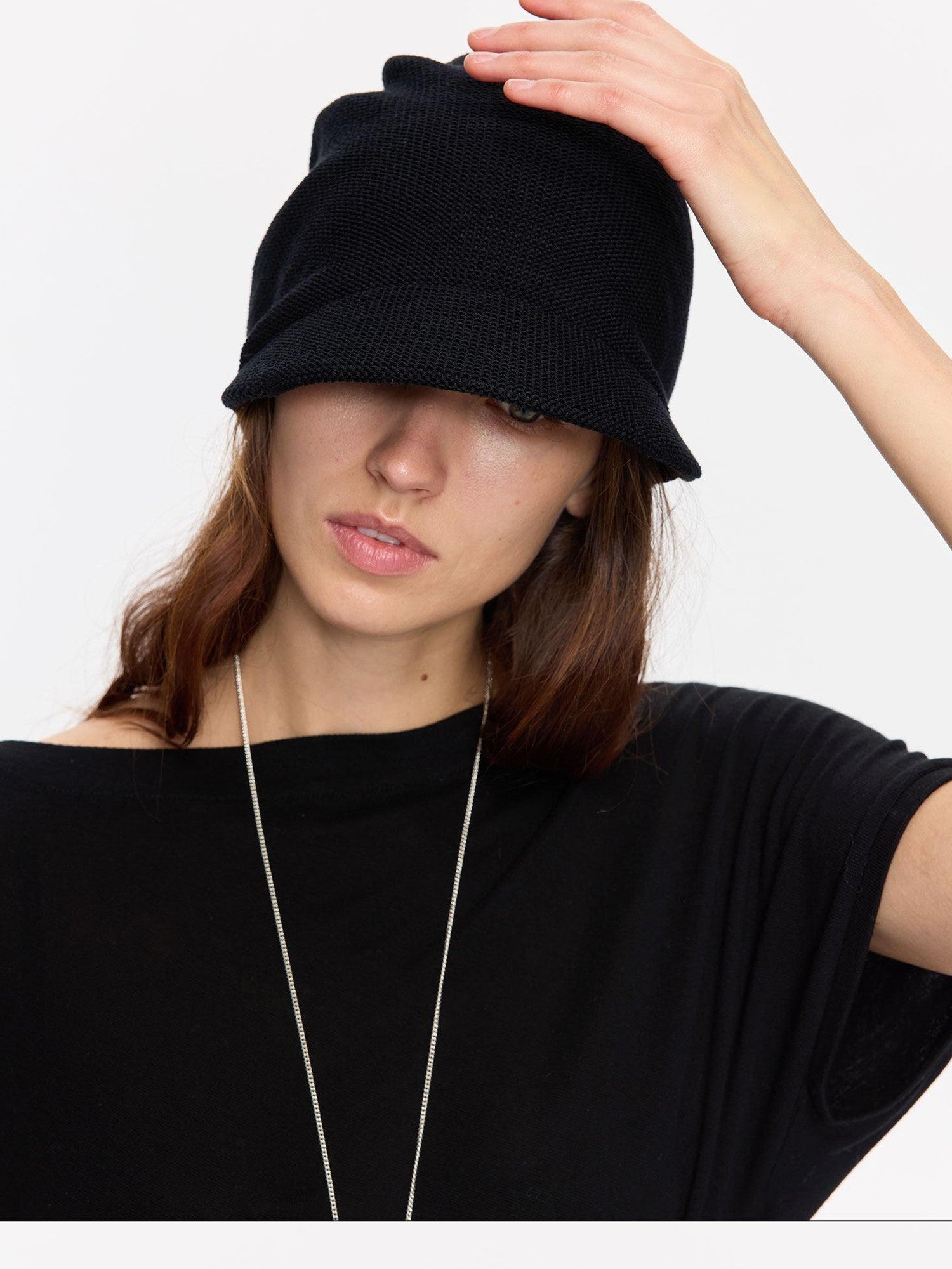 LYUOCHENG Wide Brim Knitted Turban Style Adjustable Breathable Women&