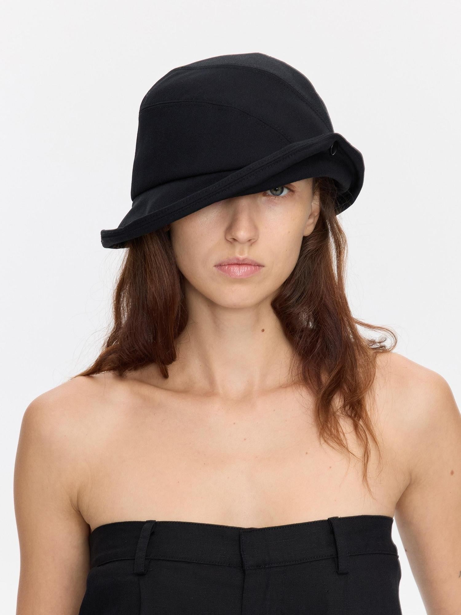 LYUOCHENG Wide Brim Turn Up Vintage Sun Protection Soft Casual Women&