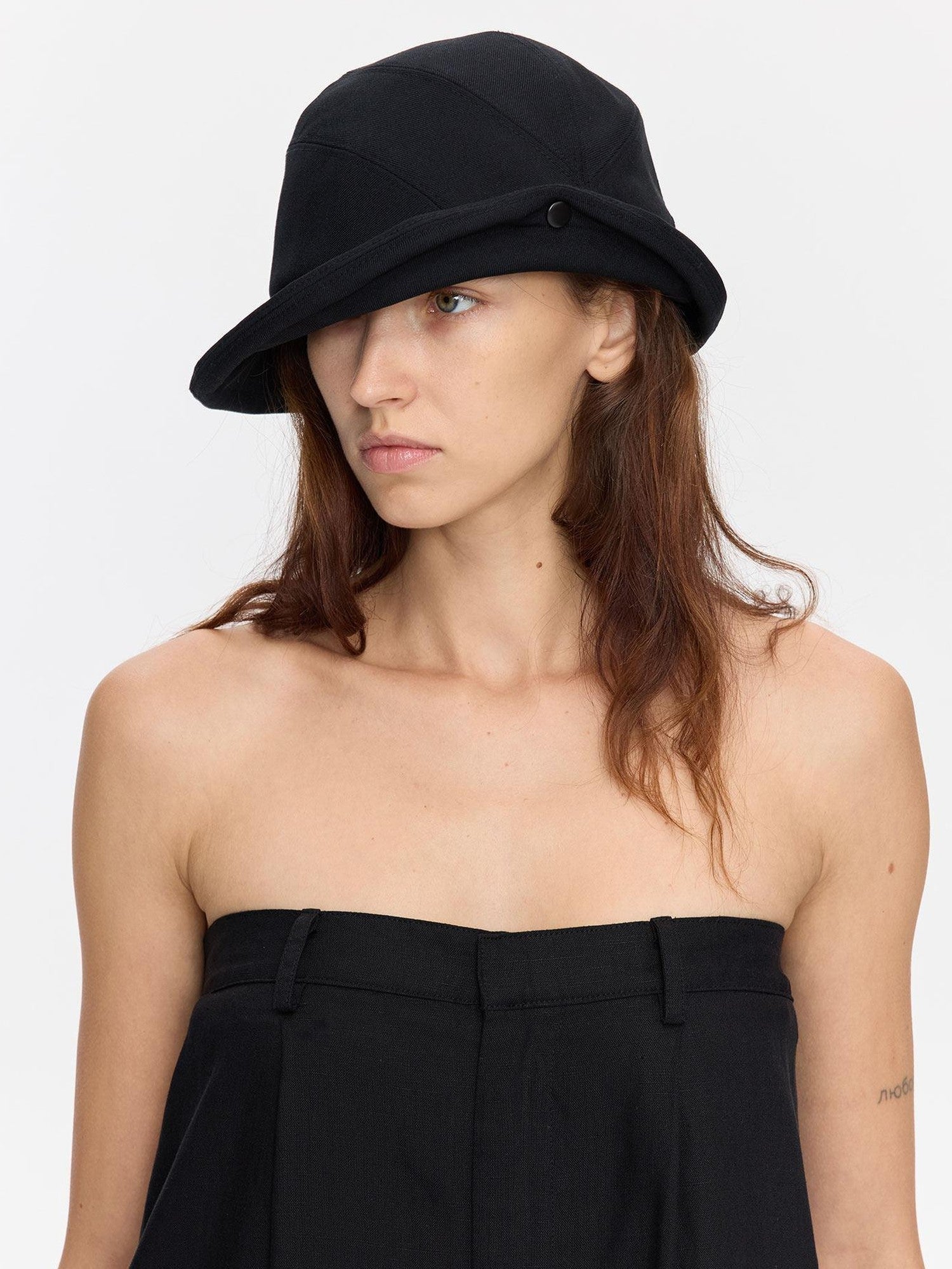 LYUOCHENG Wide Brim Turn Up Vintage Sun Protection Soft Casual Women&