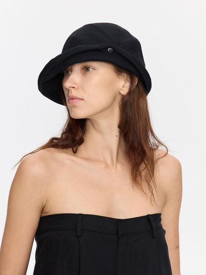 LYUOCHENG Wide Brim Turn Up Vintage Sun Protection Soft Casual Women&