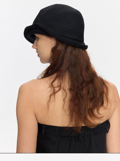 LYUOCHENG Wide Brim Turn Up Vintage Sun Protection Soft Casual Women&
