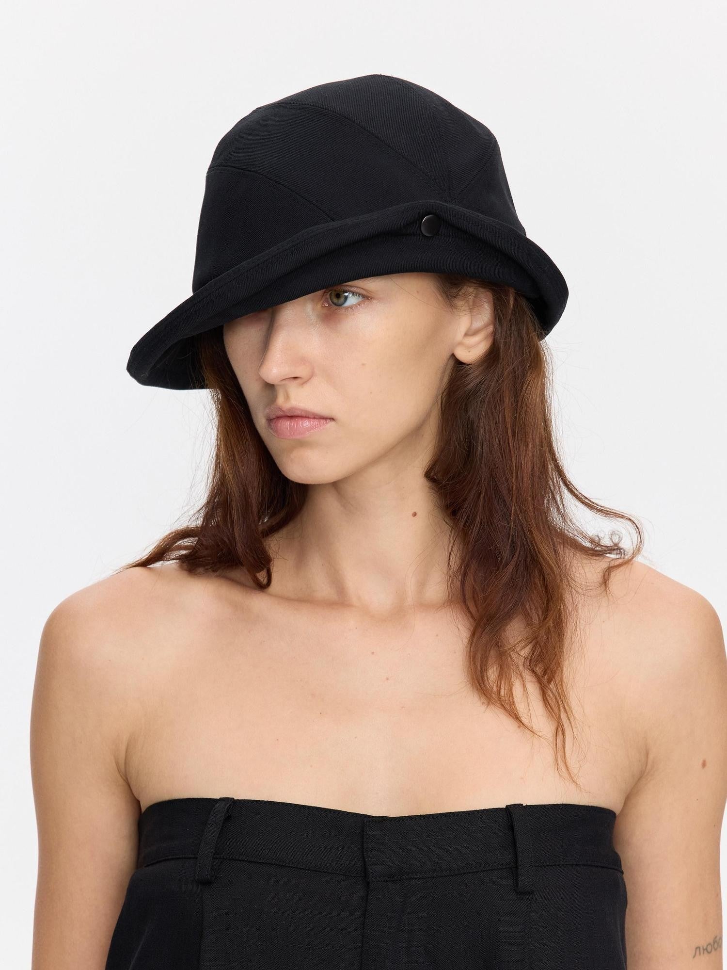 LYUOCHENG Wide Brim Turn Up Vintage Sun Protection Soft Casual Women&