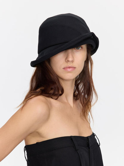 LYUOCHENG Wide Brim Turn Up Vintage Sun Protection Soft Casual Women&