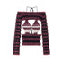 LYUOCHENG_Wine_Red_Knitted_Colorblock_Lace_Up_Women&